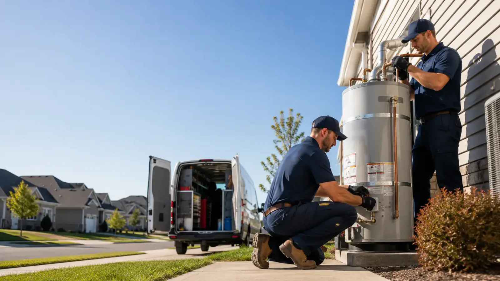Water Heater Installation in Bluejacket, OK